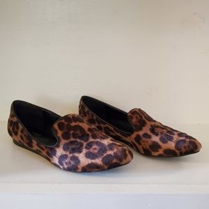 Nine West Hayden Leopard Print Loafers